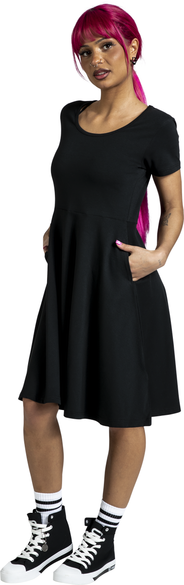 Thumbnail - RED by EMP Pocket Dress Kurzes Kleid schwarz in M