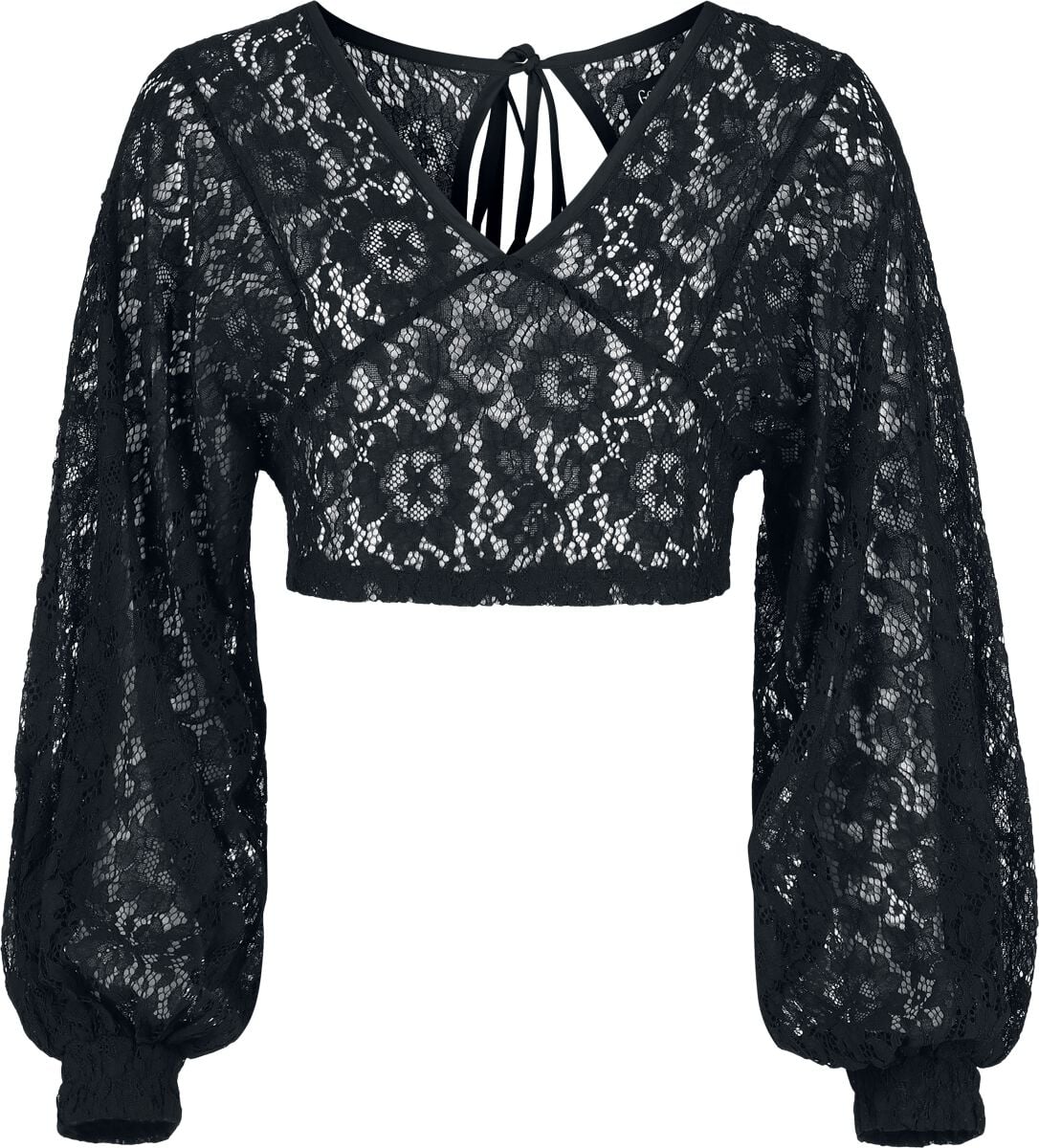 Gothicana by EMP - Gothic Blus - Countess Bathory - S XXL - för Dam - svart
