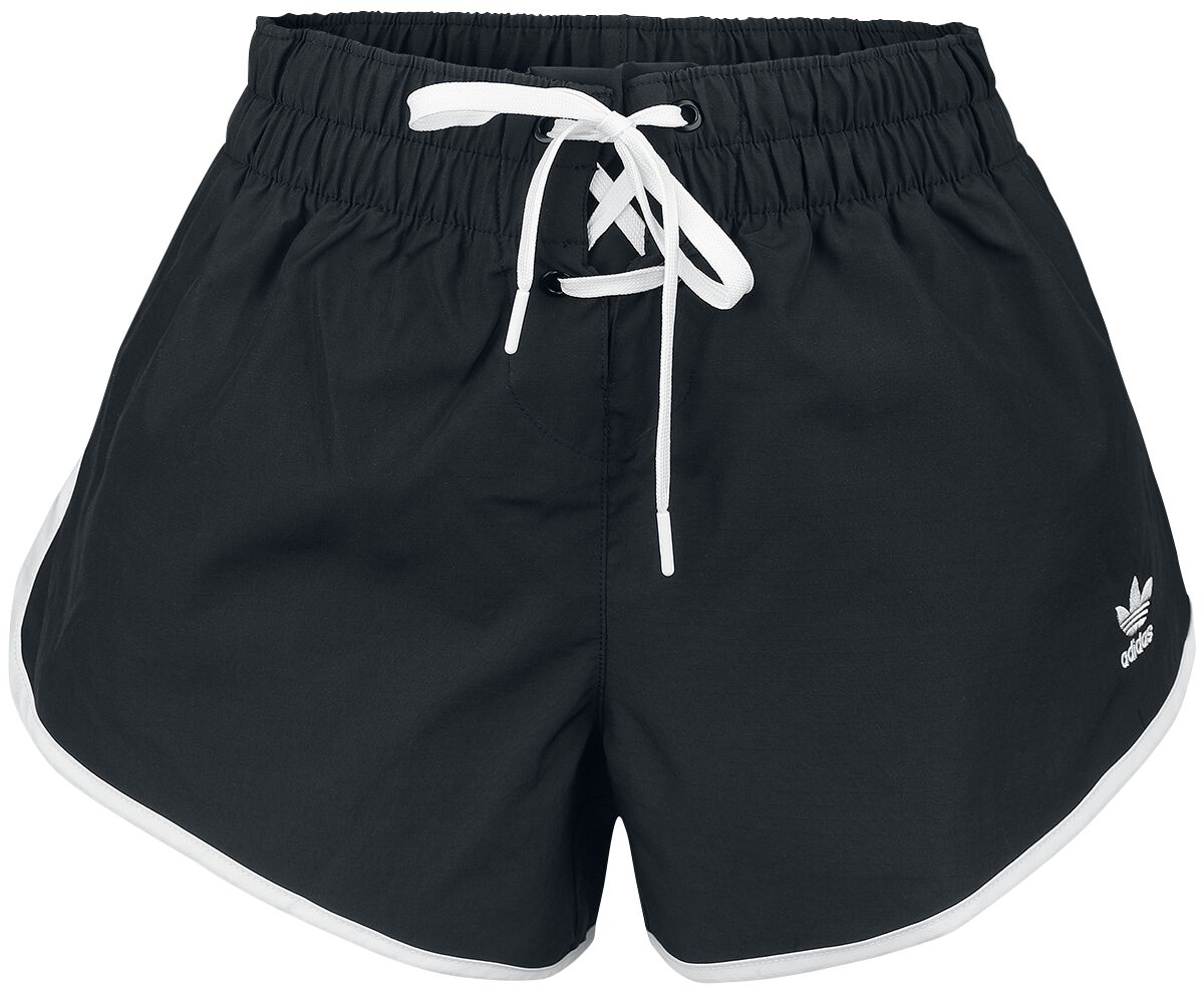 Short de Adidas - Laced Shorts - XS à XL - pour Femme - noir