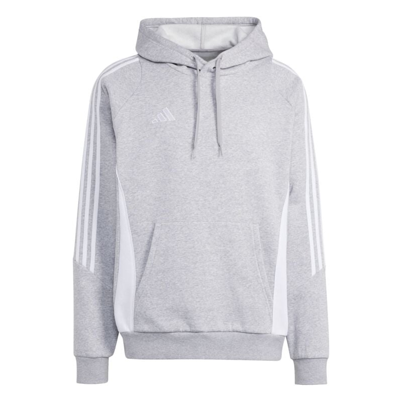 Adidas Kapuzenpullover - TIRO24 SWHOOD - M bis XXL - für Männer - Größe M - grau meliert