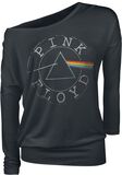Dark Side Of The Moon - Logo Circle, Pink Floyd, Langarmshirt