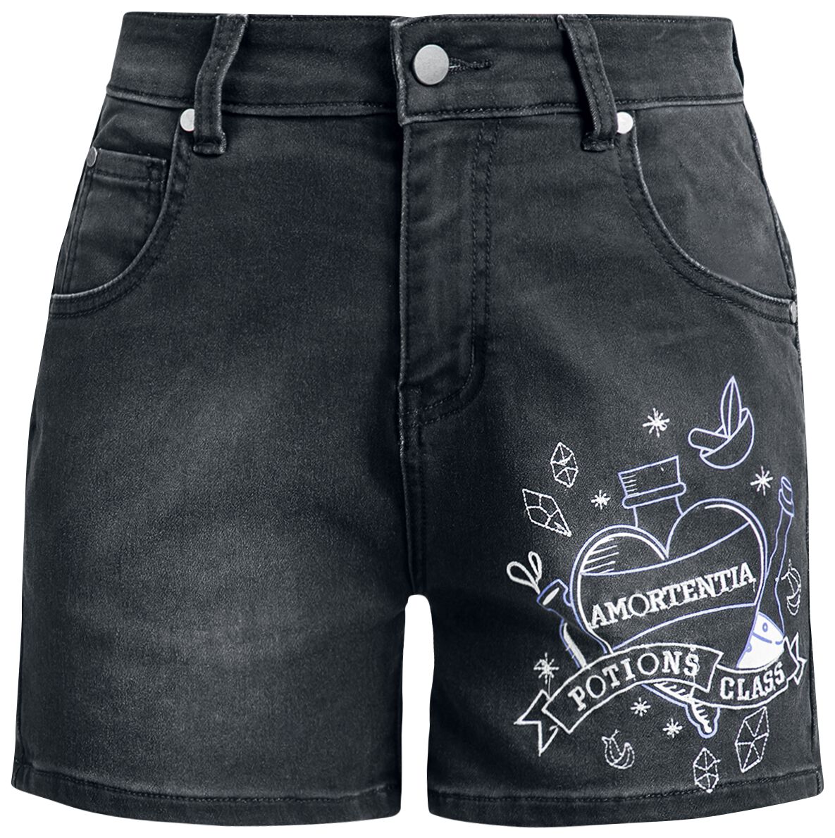Image of Shorts di Harry Potter - Harry Potter - Potions - 27 a 30 - Donna - grigio denim