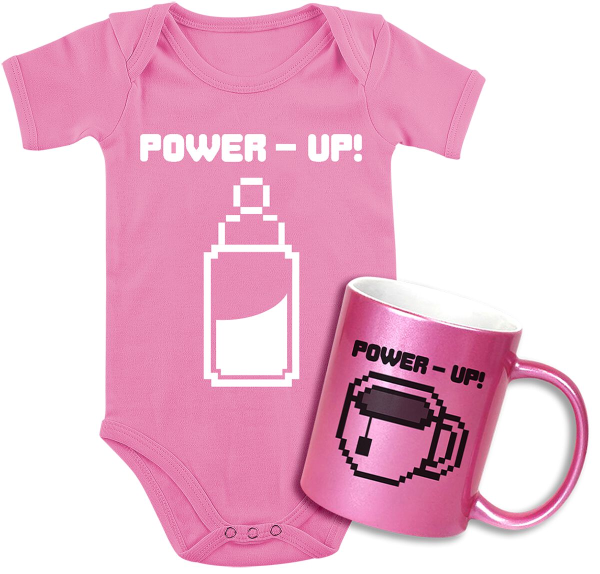 Giftbox - Gift set Baby Body + Mug Power Up! Set multicolour