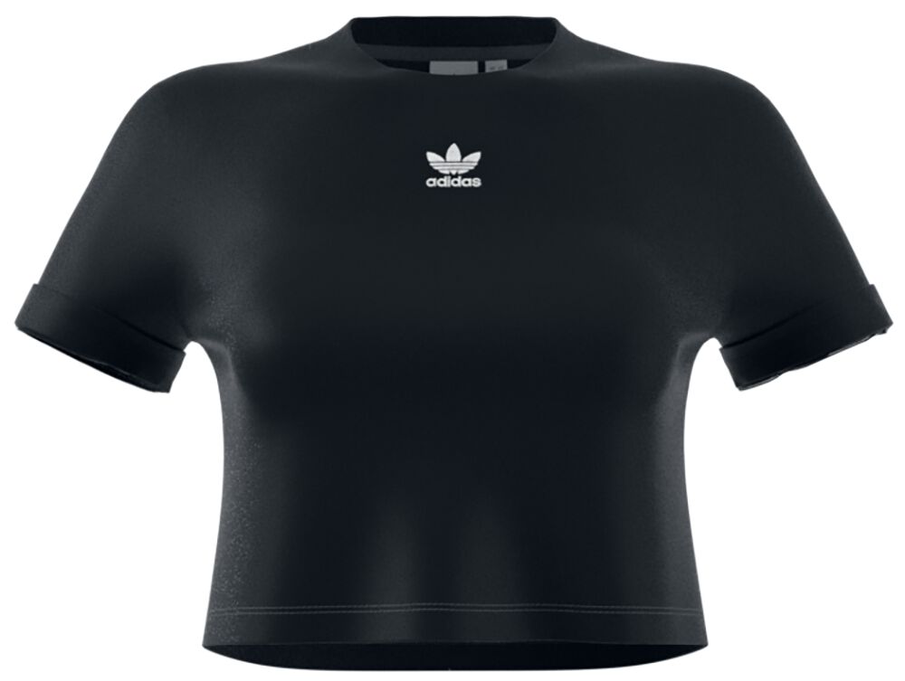 Adidas Crop Top Black T-Shirt black