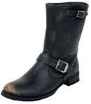 Leather Boot, Rock Rebel by EMP, Boot