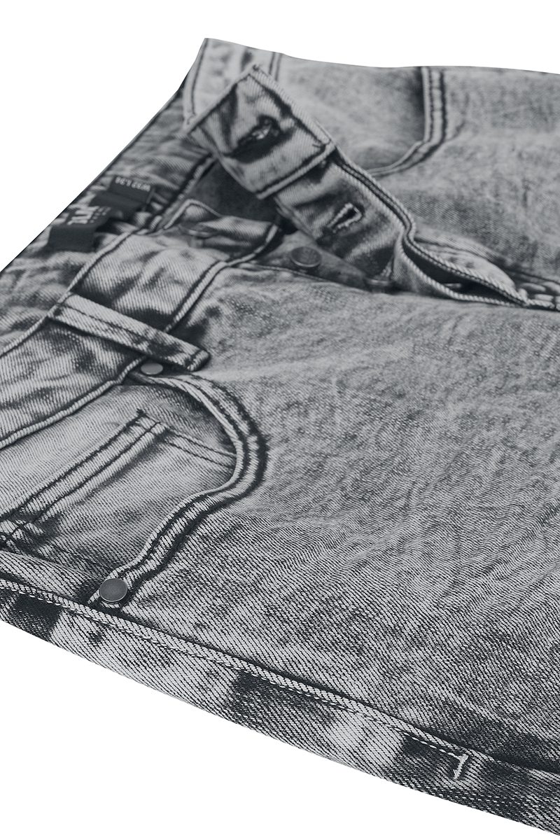 Thumbnail - Black Premium by EMP Johnny (Boot-Cut) Jeans grau in W32L34