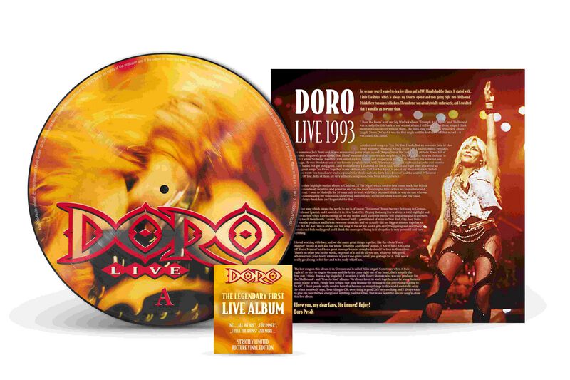 Doro - Live (LP) (Limited Edition) (Picture Disc)