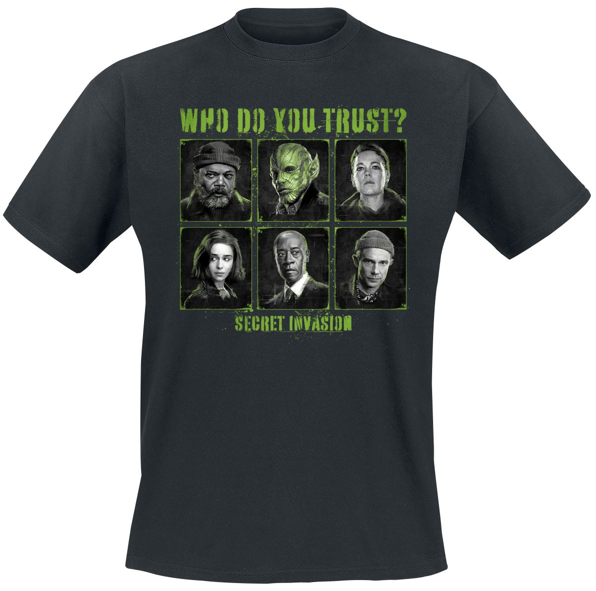 Secret Invasion - Who Do You Trust? - T-Shirt - schwarz - EMP Exklusiv!