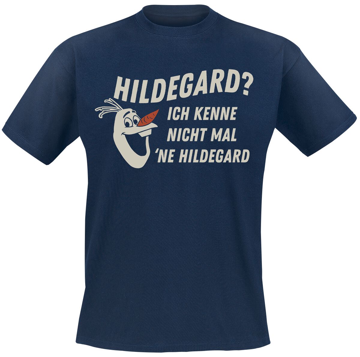 Die Eiskönigin - Disney T-Shirt - Hildegard - S bis XL - für Männer - Größe L - blau  - EMP exklusives Merchandise!