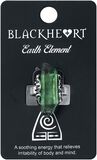 Earth Element Crystal Ring, Blackheart, Ring