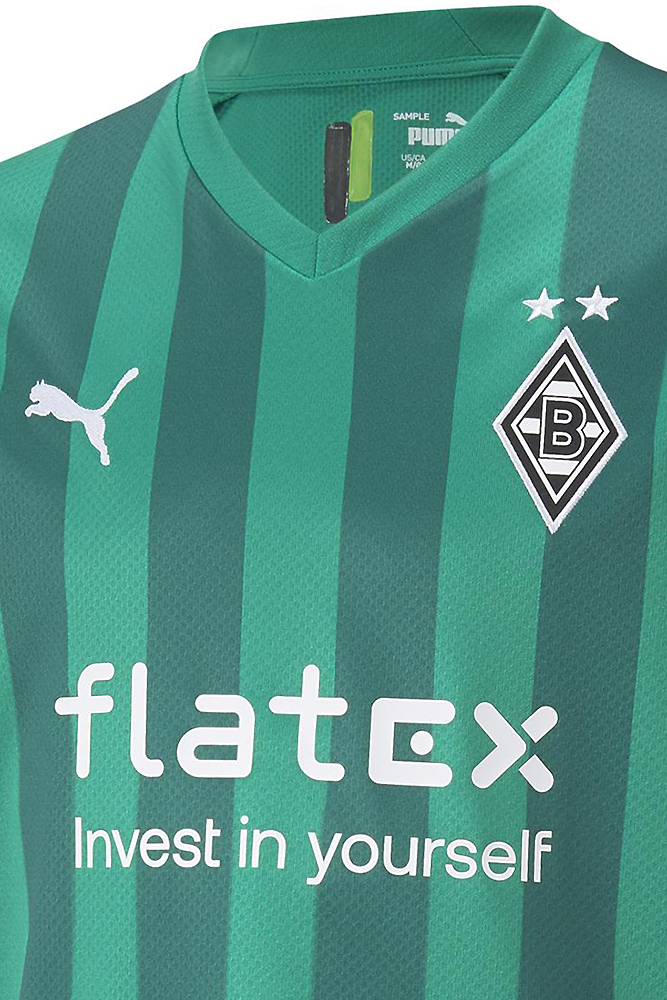 Borussia Mönchengladbach Auswärts Trikot 2022-23 T-Shirt multicolor