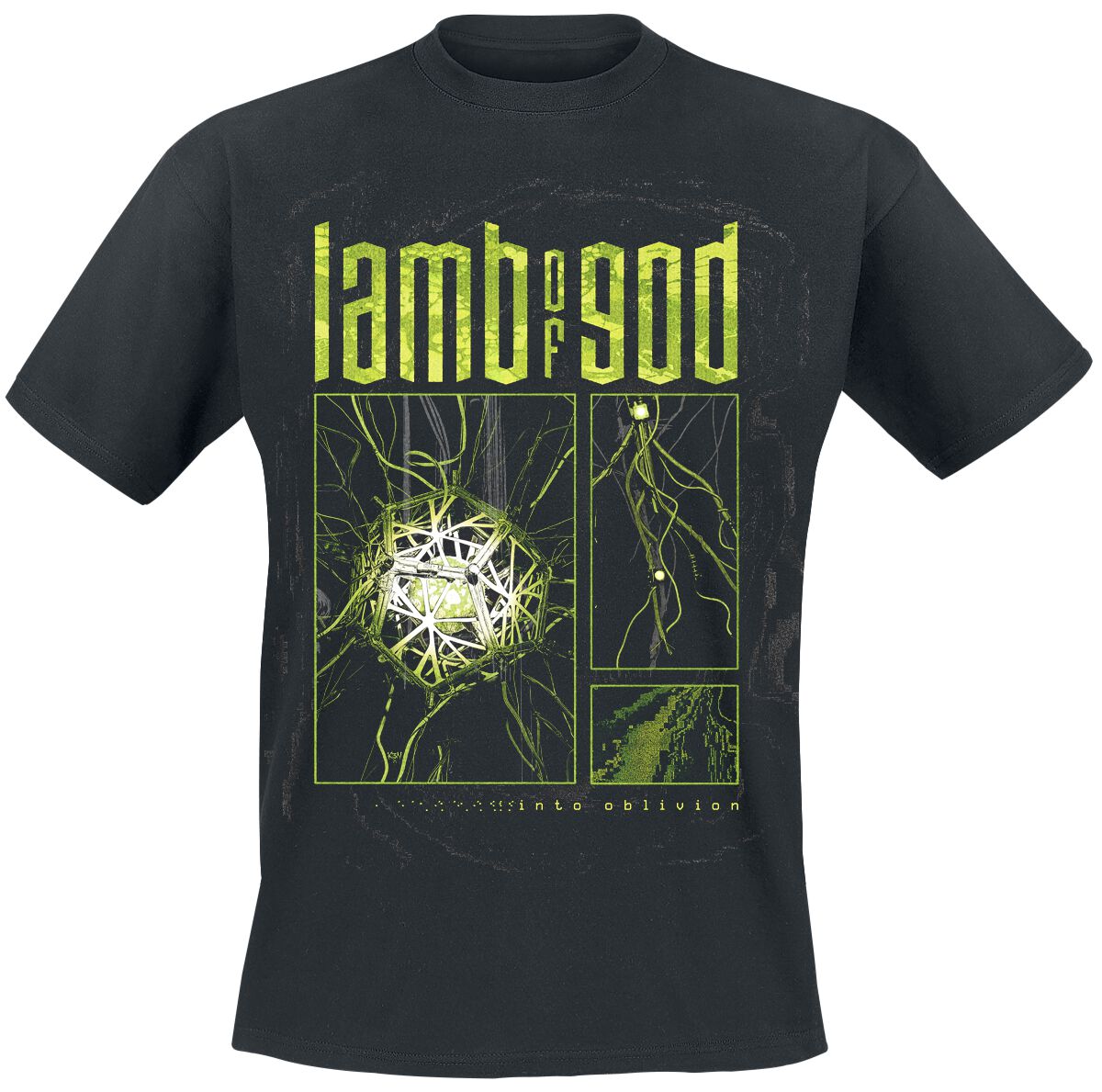 Lamb Of God T-shirt - Oblivion Panels - S till 4XL - Herrer - sort