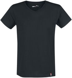 Schwarzes T-Shirt mit EMP Logo