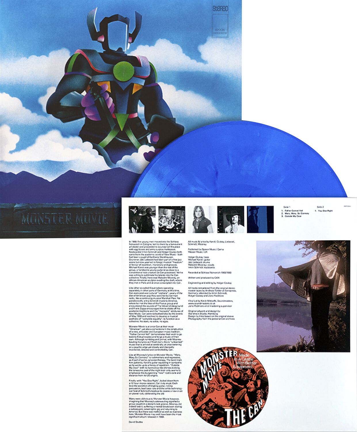 Image of Can Soundtracks LP blau