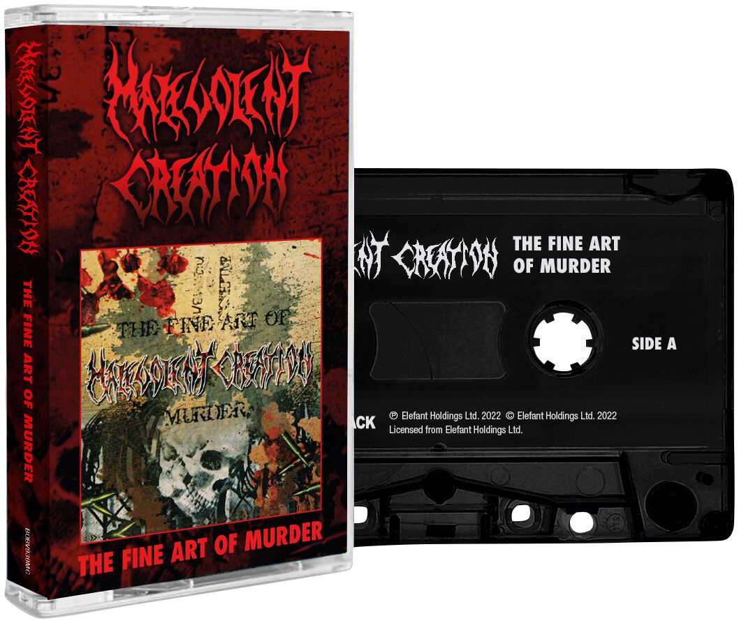 K7 audio de Malevolent Creation - The fine art of murder - pour Unisexe - Standard