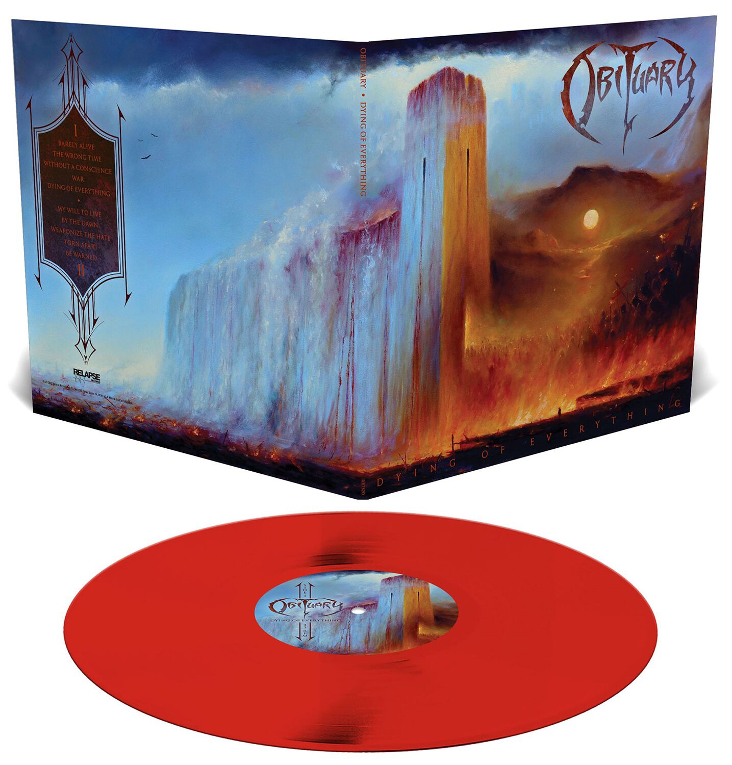 Obituary Dying of everything LP farbig