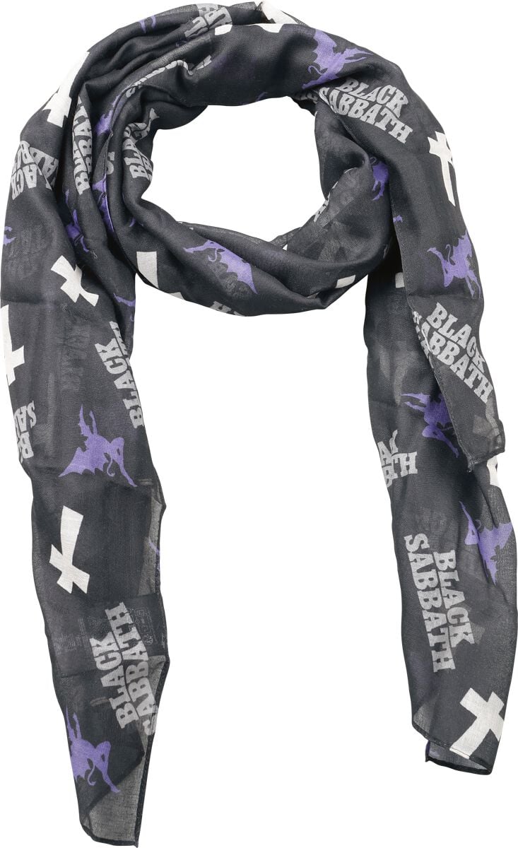 Black Sabbath Tuch - Logo - schwarz  - EMP exklusives Merchandise!