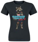 2 - Rocket Racoon, Guardians Of The Galaxy, T-Shirt