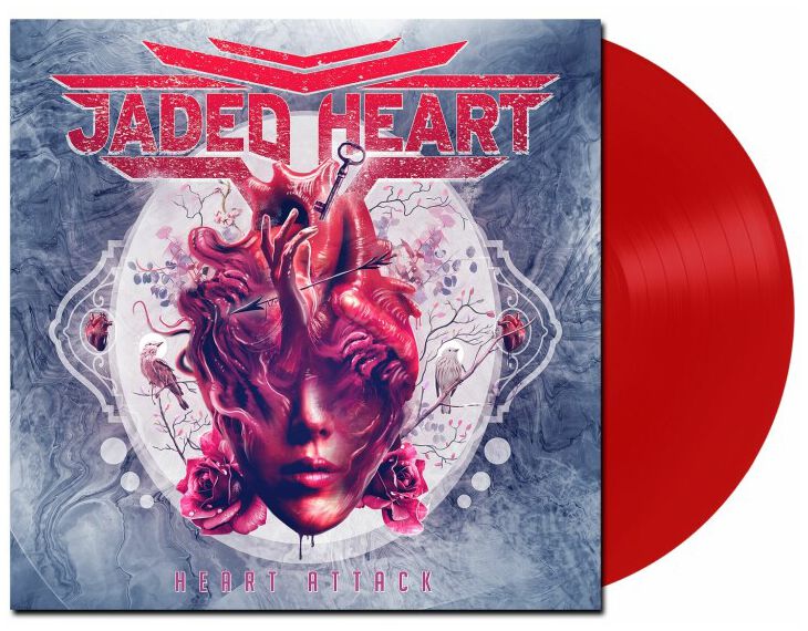 Jaded Heart Heart attack LP rot