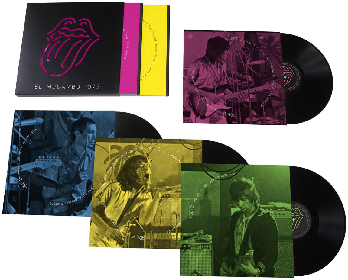 The Rolling Stones Live At The El Mocambo LP multicolor