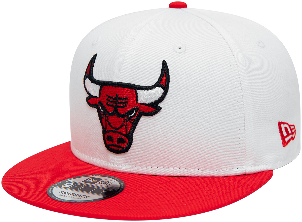 New Era - NBA - White Crown Patches 9FIFTY Chicago Bulls - Cap - multicolor