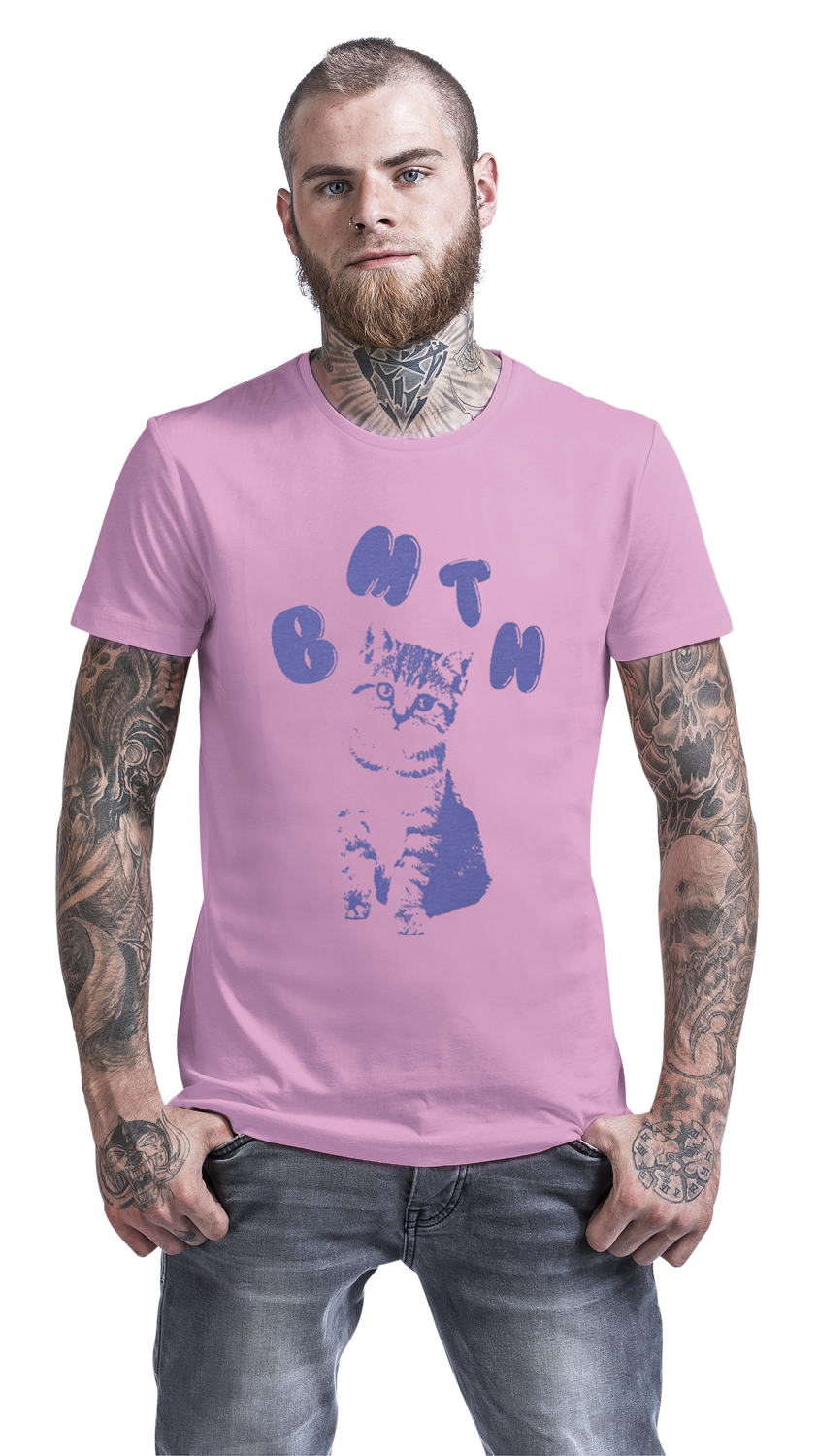 Thumbnail - Bring Me The Horizon Kitten T-Shirt pink in S