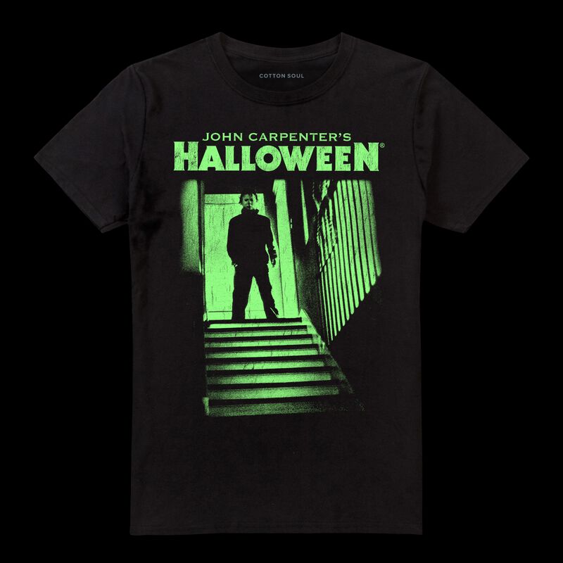 T-Shirt Manches courtes  de Halloween - John Carpenter`s - Halloween - M à 5XL - pour Homme - noir