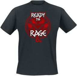 Ragin Barbarian, Dungeons and Dragons, T-Shirt
