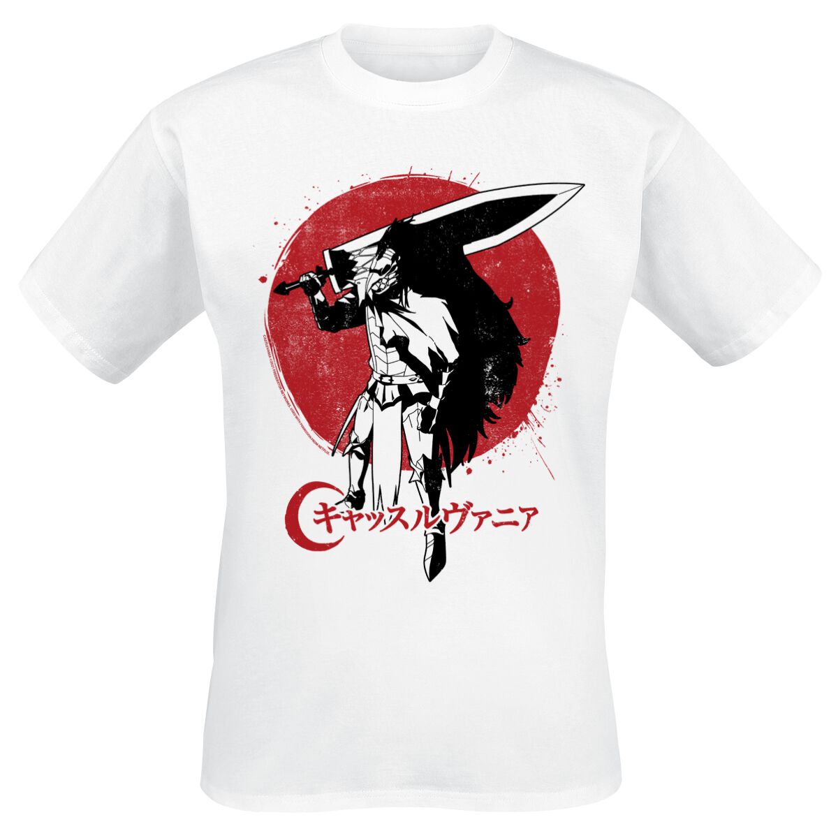 Castlevania Dracula Art T-Shirt weiß Castlevania Dracula Art T-Shirt weiß