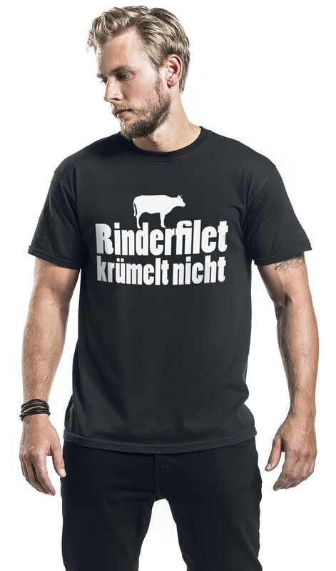 Wohnen & Freizeit Funartikel Rinderfilet krümelt nicht | Food T-Shirt
