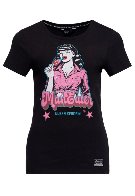 4065409320452 - Maneater“ T-shirt T-Shirt schwarz in XXL