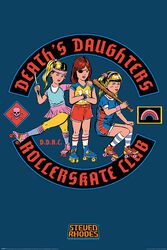 Death's Daughters Rollerskate Club, Steven Rhodes, Poster
