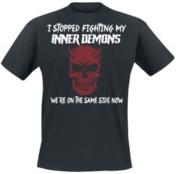 My Inner Demons, Sprüche, T-Shirt