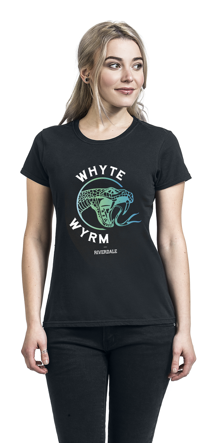 Riverdale Whyte Wyrm T-Shirt schwarz