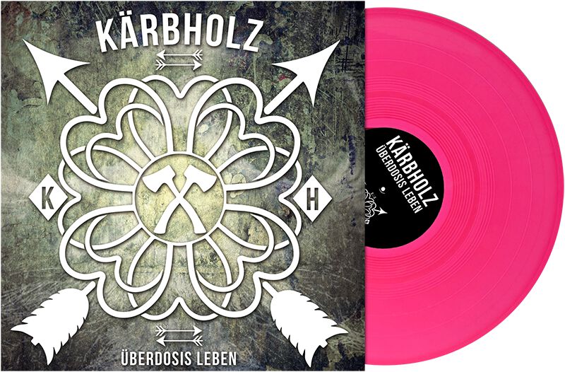 LP de Kärbholz - Überdosis Leben - pour Unisexe - rose