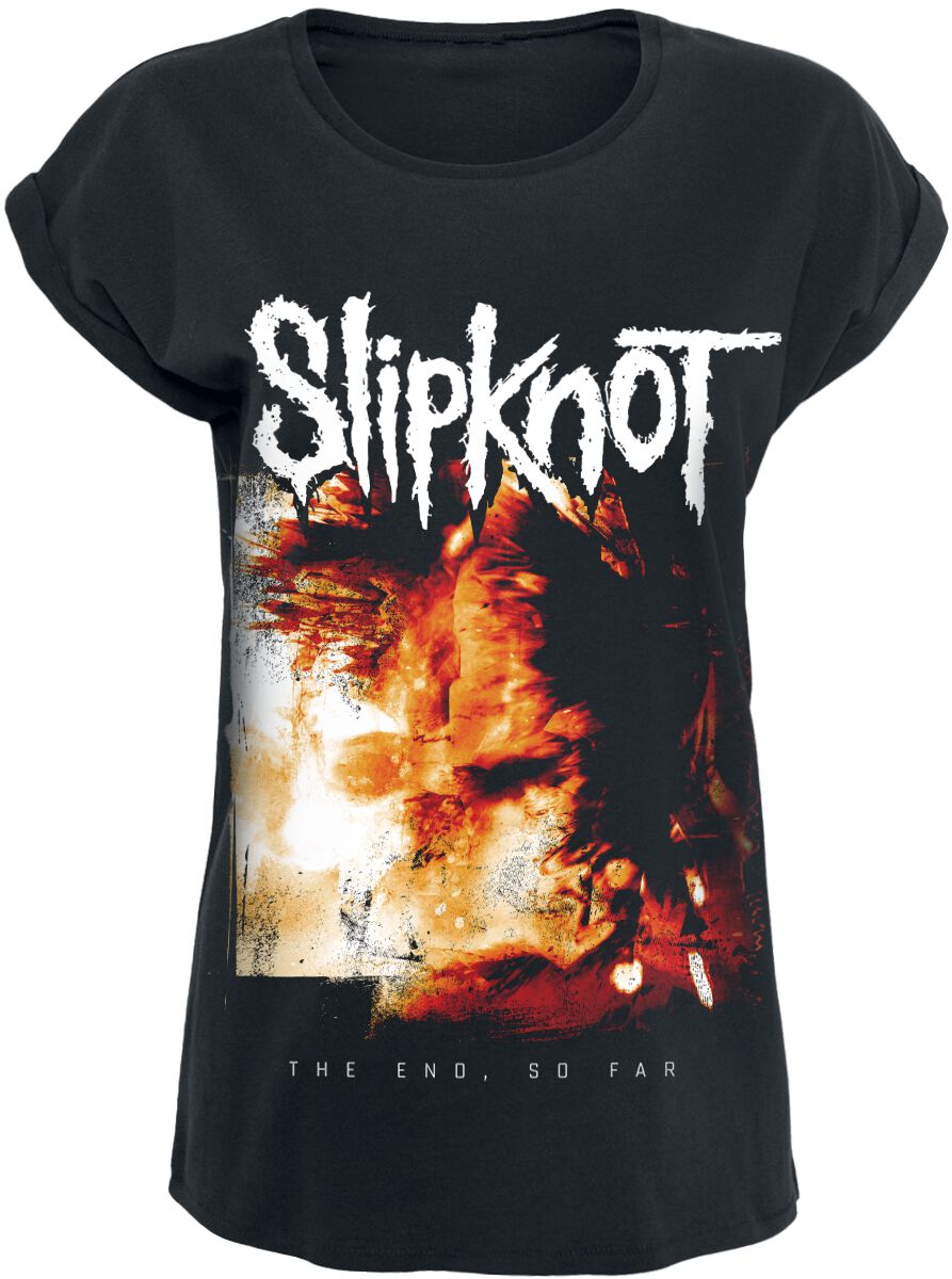 The End So Far Cover T-Shirt schwarz von Slipknot