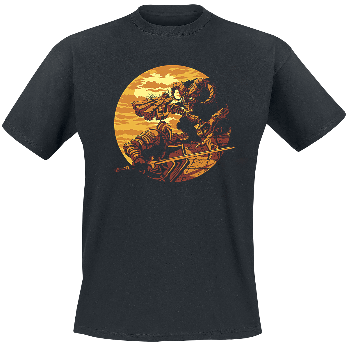 Dark Souls - Monster Axe - T-Shirt - black image