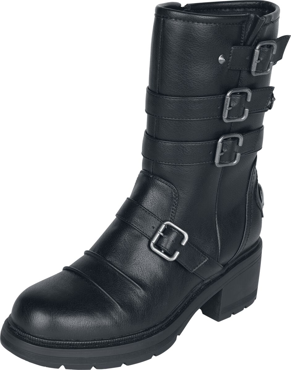 Bottes  de Rock Rebel by EMP - Original Sinners - EU36 à EU41 - pour Femme - noir