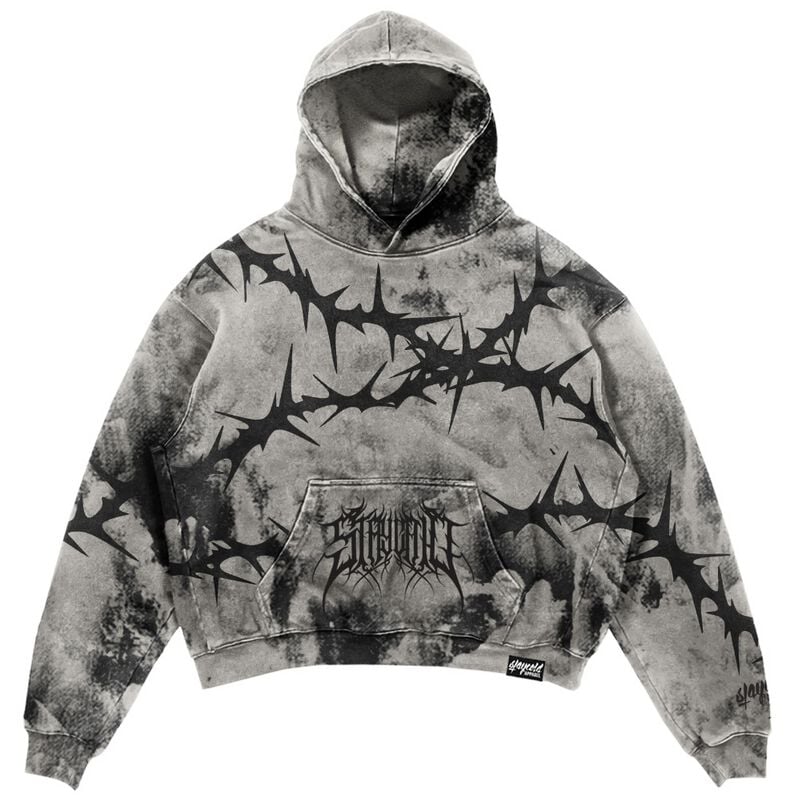 Sweat-shirt à capuche  de Stay Cold Apparel - Thornwave - S à 3XL - pour Homme - gris