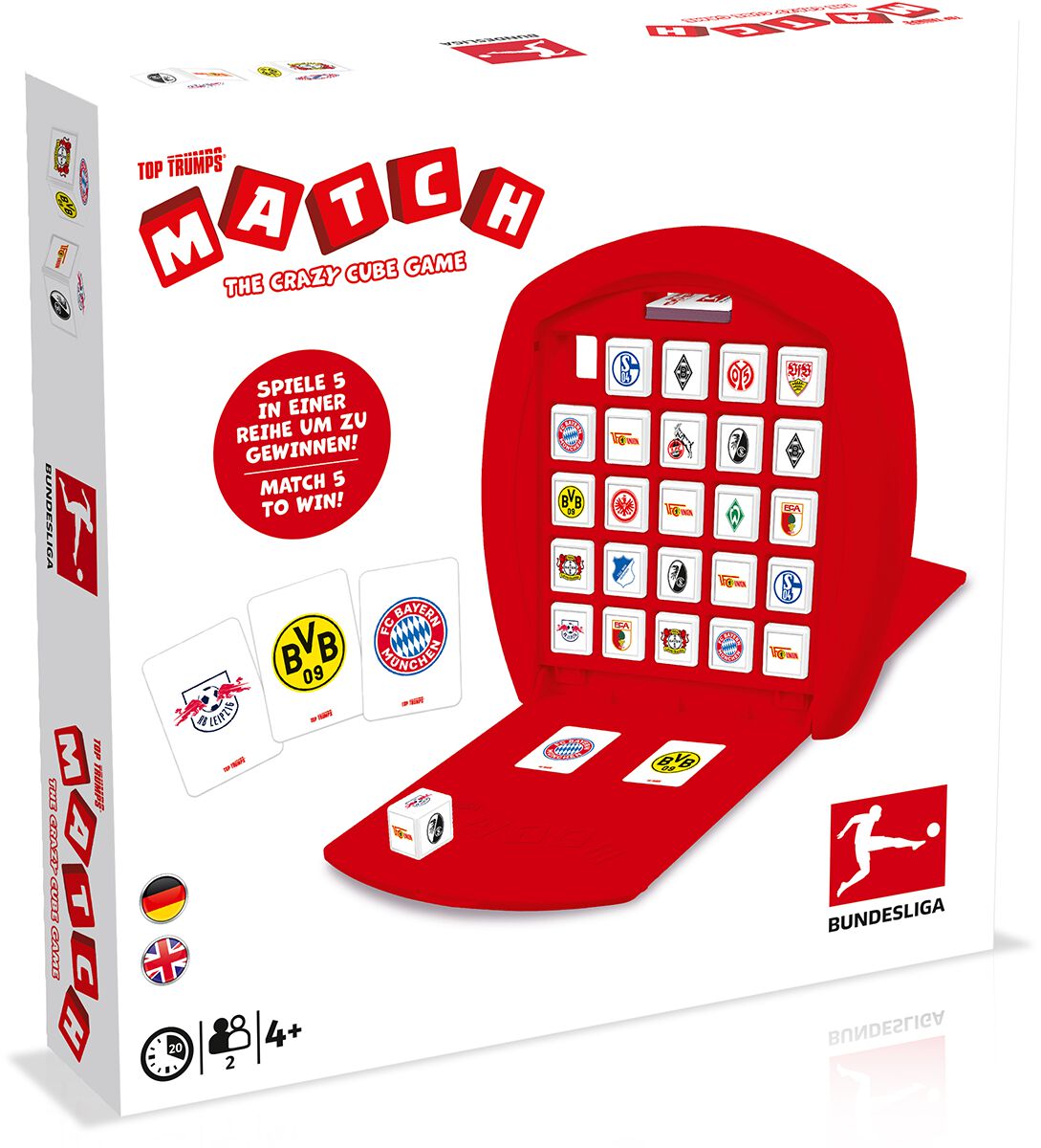 Fußball Top Trumps Match – Bundesliga Edition Kartenspiel multicolor Fußball Top Trumps Match – Bundesliga Edition Kartenspiel multicolor