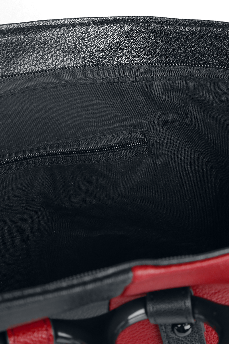 Poizen Industries Harley Bag Handtasche schwarz rot