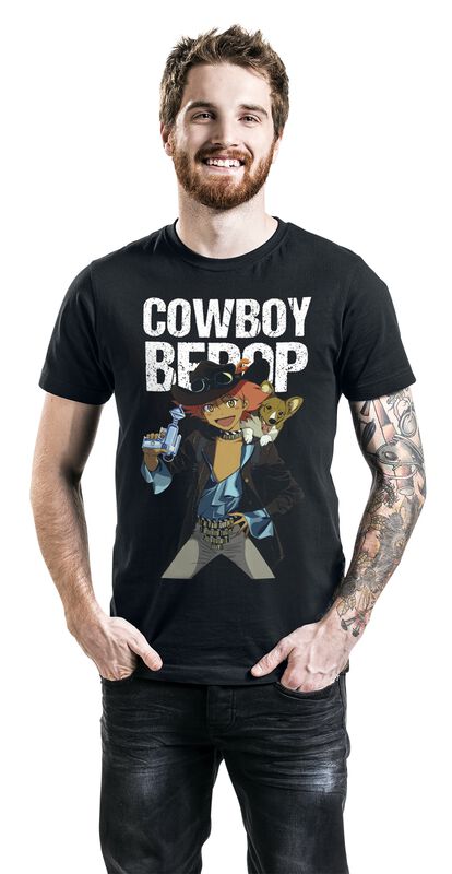 Filme & Serien Cowboy Bebop Edward & Ein | Cowboy Bebop T-Shirt