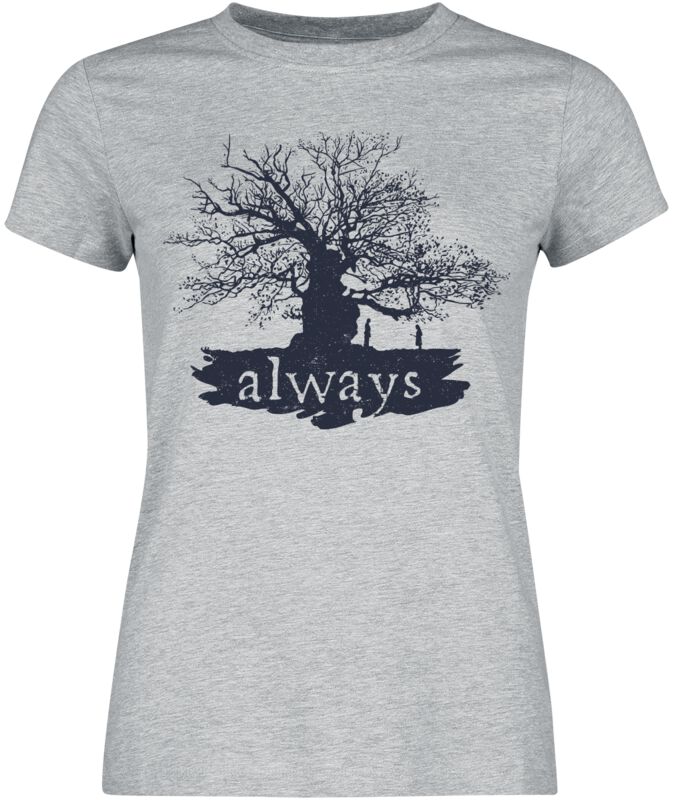 Levně Harry Potter Magic Tree Dámské tričko prošedivelá