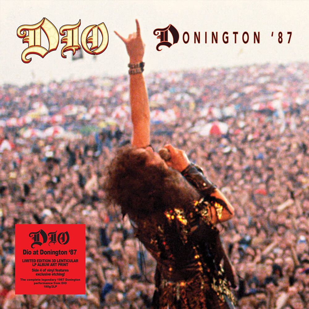 Levně Dio Dio at Donington `87 (3D Lenticular Album Art Print-Edition) 2-LP standard