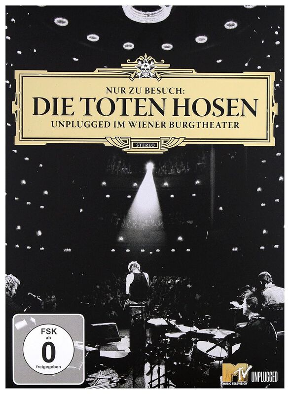 Die Toten Hosen Nur zu Besuch: Unplugged im Wiener Burgtheater DVD multicolor