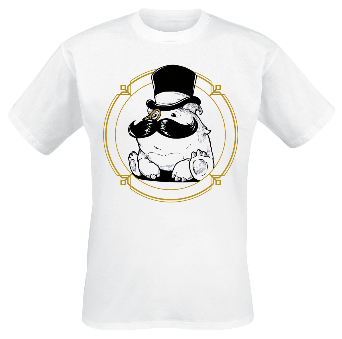 League Of Legends Gentleman Poro T Shirt weiß  - Onlineshop EMP
