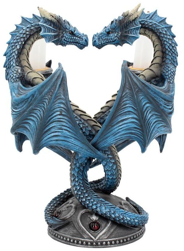 Anne Stokes Dragon Heart Candle Holder multicolor
