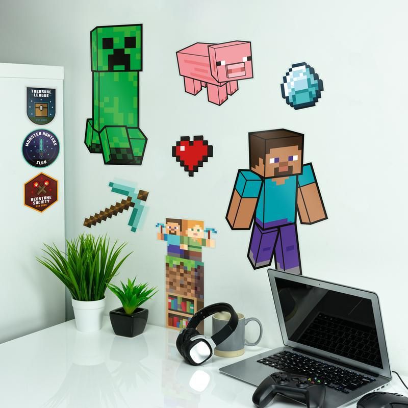 Minecraft Wall Stickers Sticker Sets multicolor