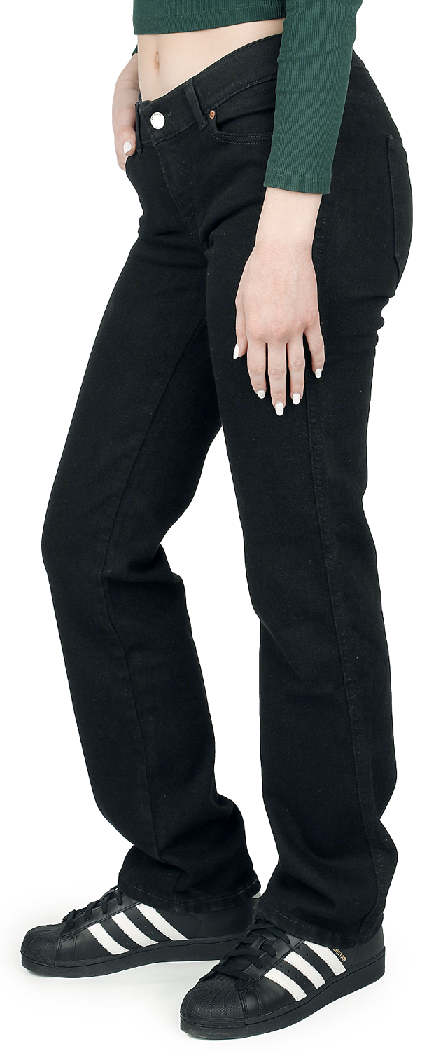 Dr. Denim Dixy Straight Jeans schwarz
