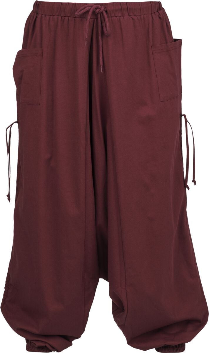 4068143195782 - Haremshose Stoffhose weinrot in XXL-5XL